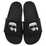 Karl Lagerfeld dámské plážové KL80805A V00 Black Rubber 40