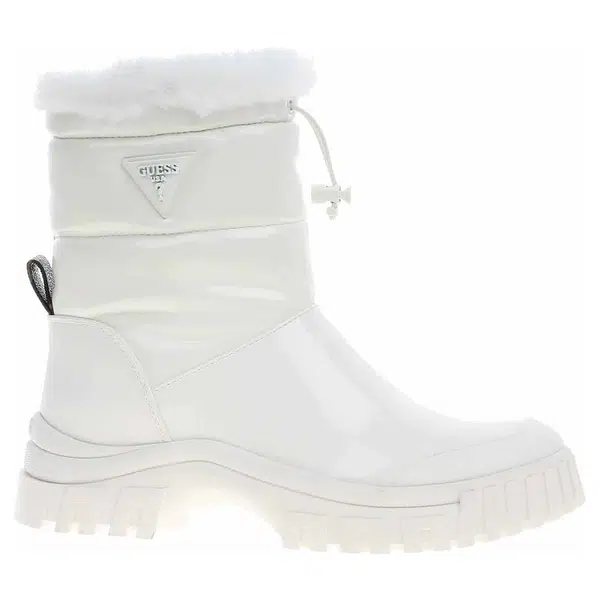 Dámské polokozačky Guess FL8LO2PAT10-WHITE 41