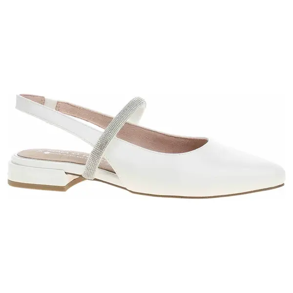Dámská společenská obuv Marco Tozzi 2-89600-44 ivory patent 37