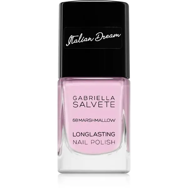 Gabriella Salvete Longlasting Enamel dlouhotrvající lak na nehty s vysokým leskem odstín 68 Marshmallow 11 ml