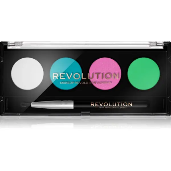 Revolution Graphic Liners oční linky se štětečkem odstín Pastel Dream 5.4 g