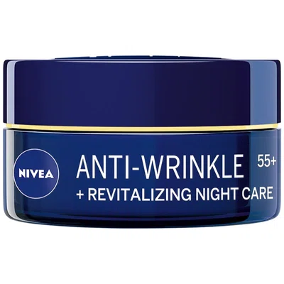 Nivea Revitalizing obnovující noční krém proti vráskám 55+ 50 ml