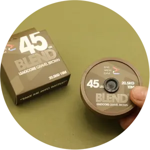 One more cast olověná šňůra blend leadcore 10 m 45 lb - brown