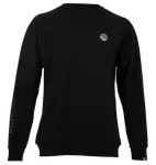 Preston innovations mikina black minimal sweatshirt - xxxl