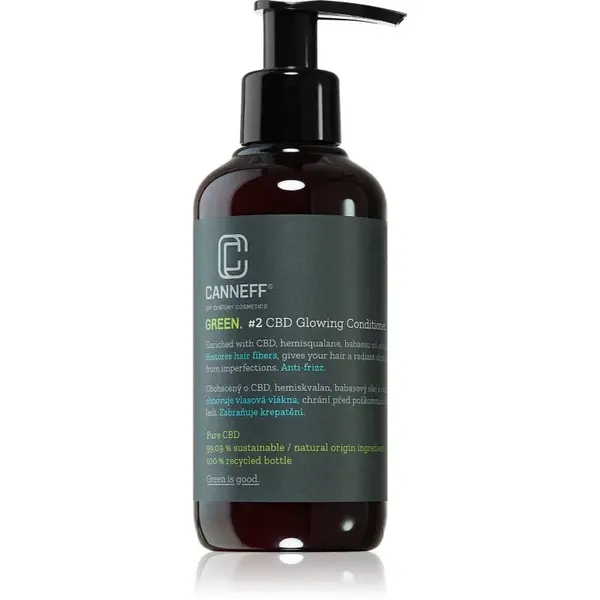 Canneff Green CBD Glowing Conditioner kondicionér proti krepatění 200 ml