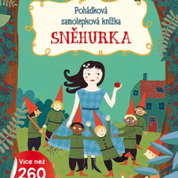 Pohádková samolepková knížka Sněhurka