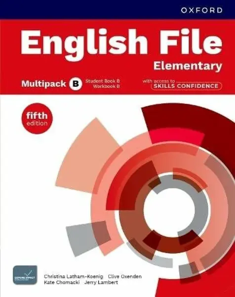 English File Fifth Edition Elementary Multipack B with Skills Confidence - Clive Oxenden, Christina Latham-Koenig