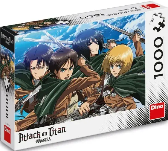 Puzzle Anime: Attack on Titan 1000 dílků