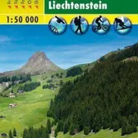 WK 375 Großes Walsertal, Feldkirch, Bludenz, Laterns, Lichtenštejnsko 1:50 000 / turistická mapa