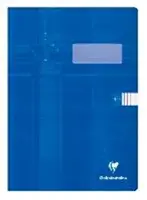 Školní sešit Clairefontaine Metric A4 "445" čtverečkovaný, 40 listů CZ/SK, modrý
