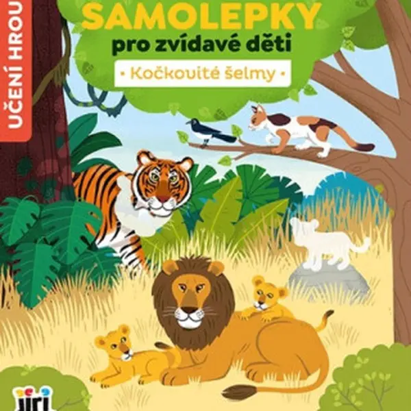 Samolepky pro zvídavé děti Kočkovité šelmy