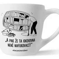 Závislácký hrnek: Má nafukovací knihovna