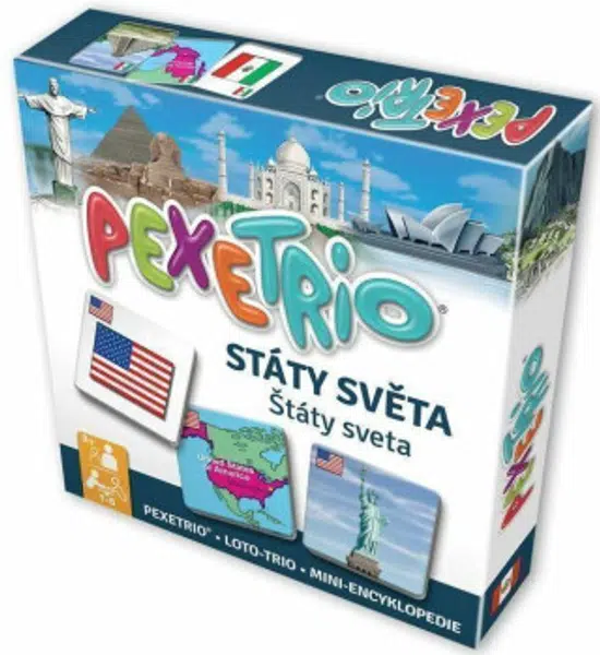 Pexetrio - Státy  světa