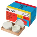 Porcelánové paletky / kalíšky 2 ks s víčkem