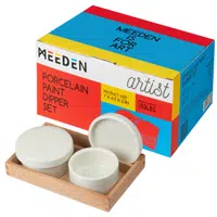 Porcelánové paletky / kalíšky 2 ks s víčkem
