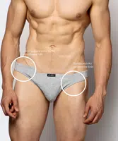 3-PACK Men's mini briefs