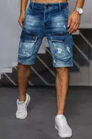 Men&#039;s Denim Blue Shorts Dstreet