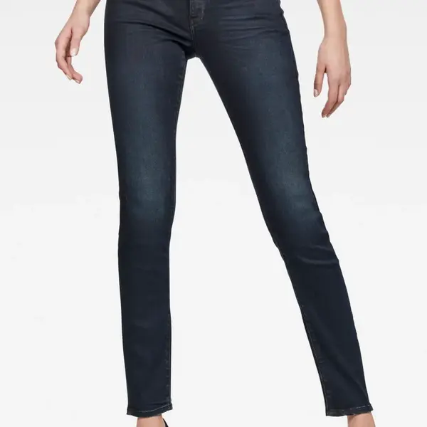 Rifle - G-STAR 3301 Studs Mid Skinny Wmn