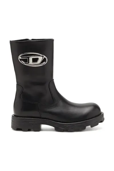 Členkové topánky Diesel D-Hammer Bkr D W