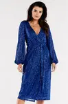 Awama Woman's Dress A567 Blue