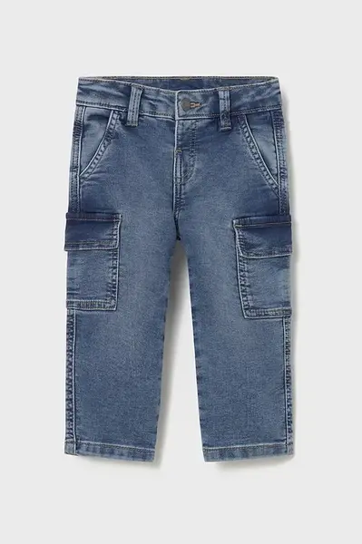 Mayoral Detské rifle Mayoral soft denim cargo