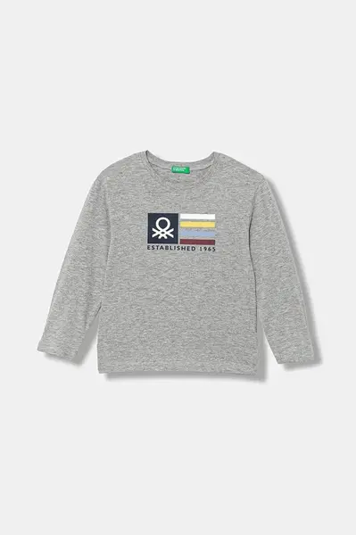 Detské tričko s dlhým rukávom United Colors of Benetton