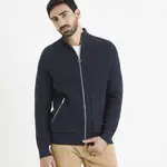 Tmavomodrá basic mikina Celio Vezipper