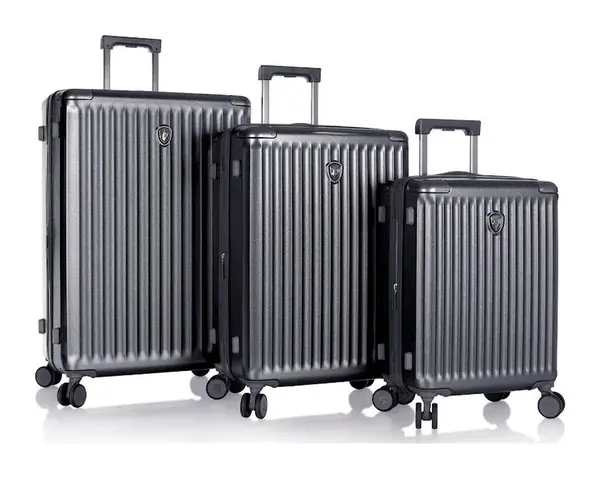 Sada cestovných kufrov Heys Luxe S,M,L Gunmetal