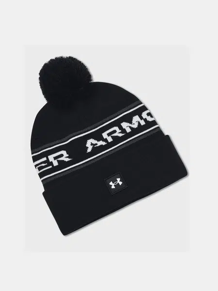 Čierna čiapka Under Armour UA Mens Halftime Pom Beanie