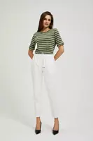 Dámske biele nohavice