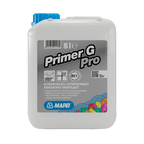 Náter penetračný Mapei Primer G Pro 5 l