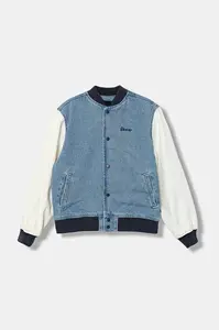 Detská bunda bomber Vans Denim Baseball Jacket