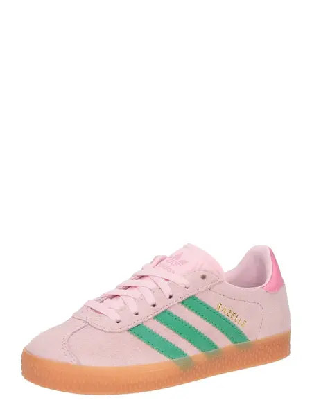ADIDAS ORIGINALS Tenisky 'Gazelle'  zelená / ružová