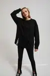 Oversize mikina s nápisem