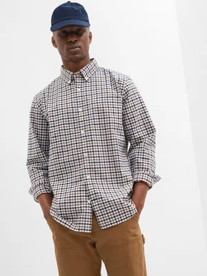GAP Košile oxford standard fit - Pánské