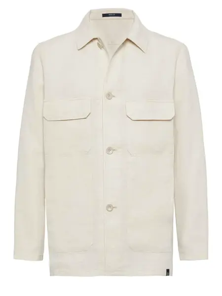 Boggi Milano Prechodná bunda  krémová