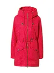 alife & kickin Prechodná parka 'CharlotteAK B'  červená / biela