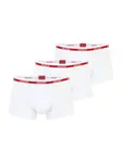 HUGO Boxerky  červená / biela