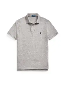 Polo Ralph Lauren Tričko  sivá melírovaná / čierna