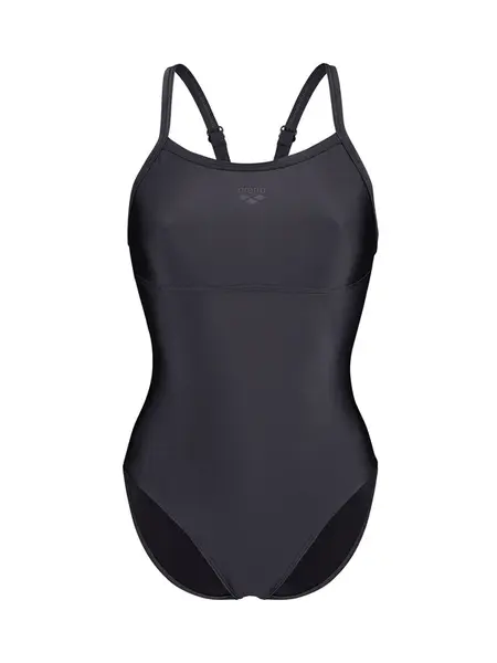 ARENA Športové jednodielne plavky 'LIGHTDROP'  antracitová / čierna