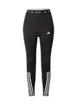 ADIDAS PERFORMANCE Športové nohavice  čierna / biela