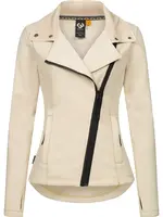 Ragwear Tepláková bunda 'Saskie'  nebielená / čierna