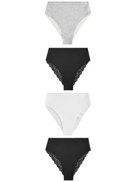 Next Nohavičky  čierna / biela