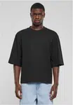 Pánské tričko oversized Cropped černé