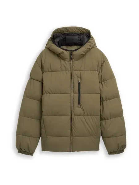 TOM TAILOR DENIM Zimná bunda  olivová