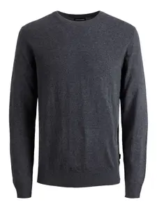 JACK & JONES Mikina 'JJEEmil'  tmavosivá