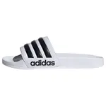 ADIDAS SPORTSWEAR Plážové / kúpacie topánky 'Adilette'  čierna / biela