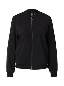 VERO MODA Prechodná bunda  čierna