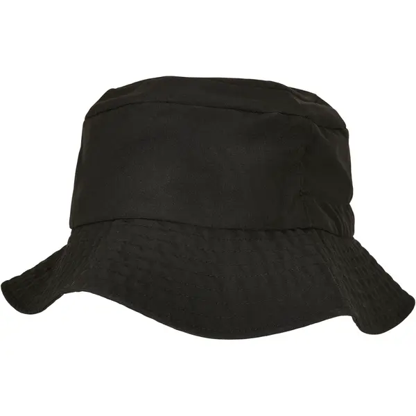 Čepice s elastickým nastavovacím bucketem černá