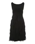 SWING Kokteilové šaty  čierna